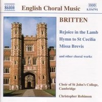 Missa Brevis | Benjamin Britten | Audio-Cd | Cd | 2000 | Naxos