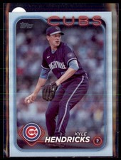 2024 Topps Baseball Rainbow Foil Kyle Hendricks Cubs 567