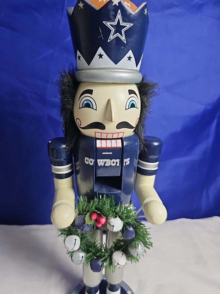 Dallas Cowboys Tony Romo 13" Nutcracker Forever Collectibles  Foto 2 de 4