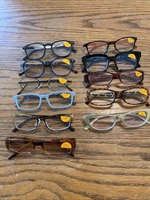 Eyeglasses/readers Men's Women's Mixed Brands And Strengths Lot of 11 Pairs