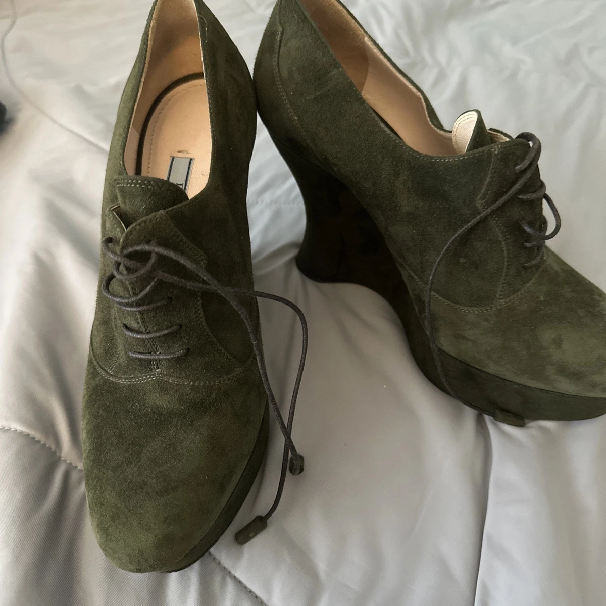 PRADA Women's Lace Up Heels for sale | eBay