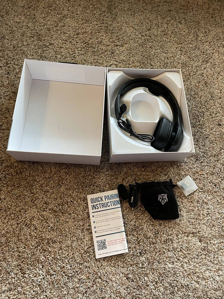 Storm Wireless Bluetooth Professional Headset - Noise Cancellation Bluetooth 5.0 - Image 3 of 3