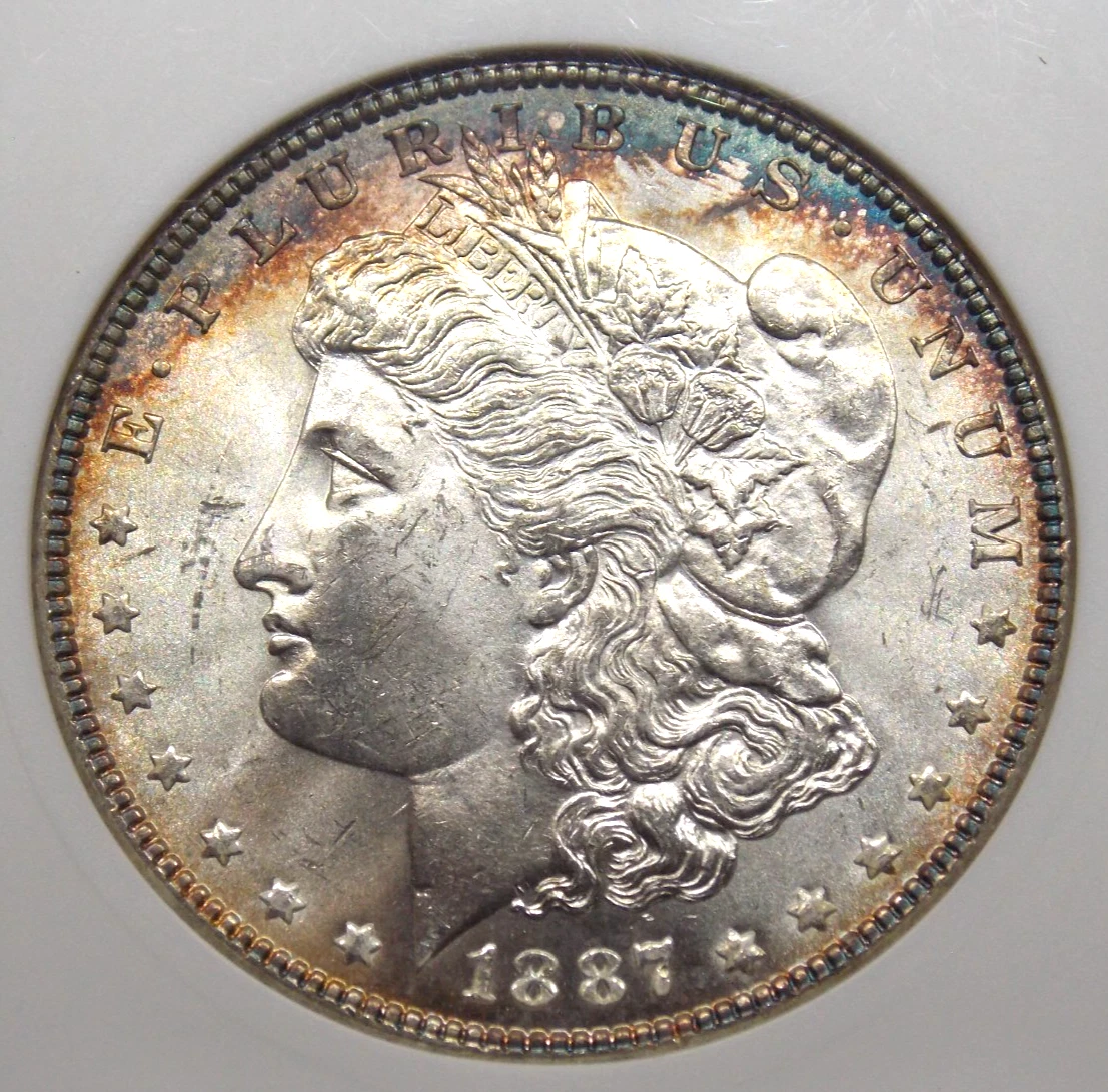 MS 64 Graded 1887 Year Morgan US Dollars (1878-1921) for sale | eBay