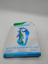Swimline Inflatable Dancing Dolphin Bop Bag Punching Toy 36 Inch, 9023