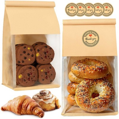 50 PCS Bread Bags for Homemade Breads, 11x5.1x3.9 Inch Resealable Cookie Bags...