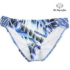 La Blanca Side Shirred Hipster Bikini Bottom Swimsuit Size 14