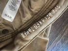 DU/ER No Sweat Pant Men’s Beige Relaxed Twill 5-Pocket Flat Front 36 — photo 2