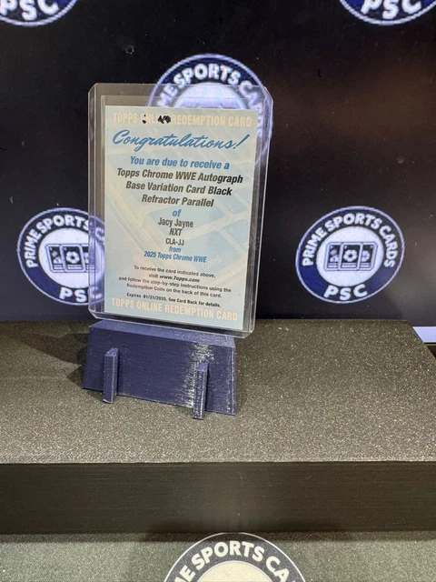 Jacy Jayne Black /10 Auto - WWE SINGLES SHOW 17/10/25 8PM