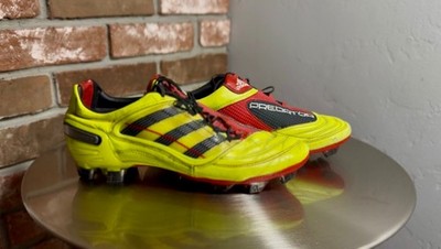 RARE Adidas Predator X TRX FG Electricity/Black/Poppy Size 9.5 Yellow Predator