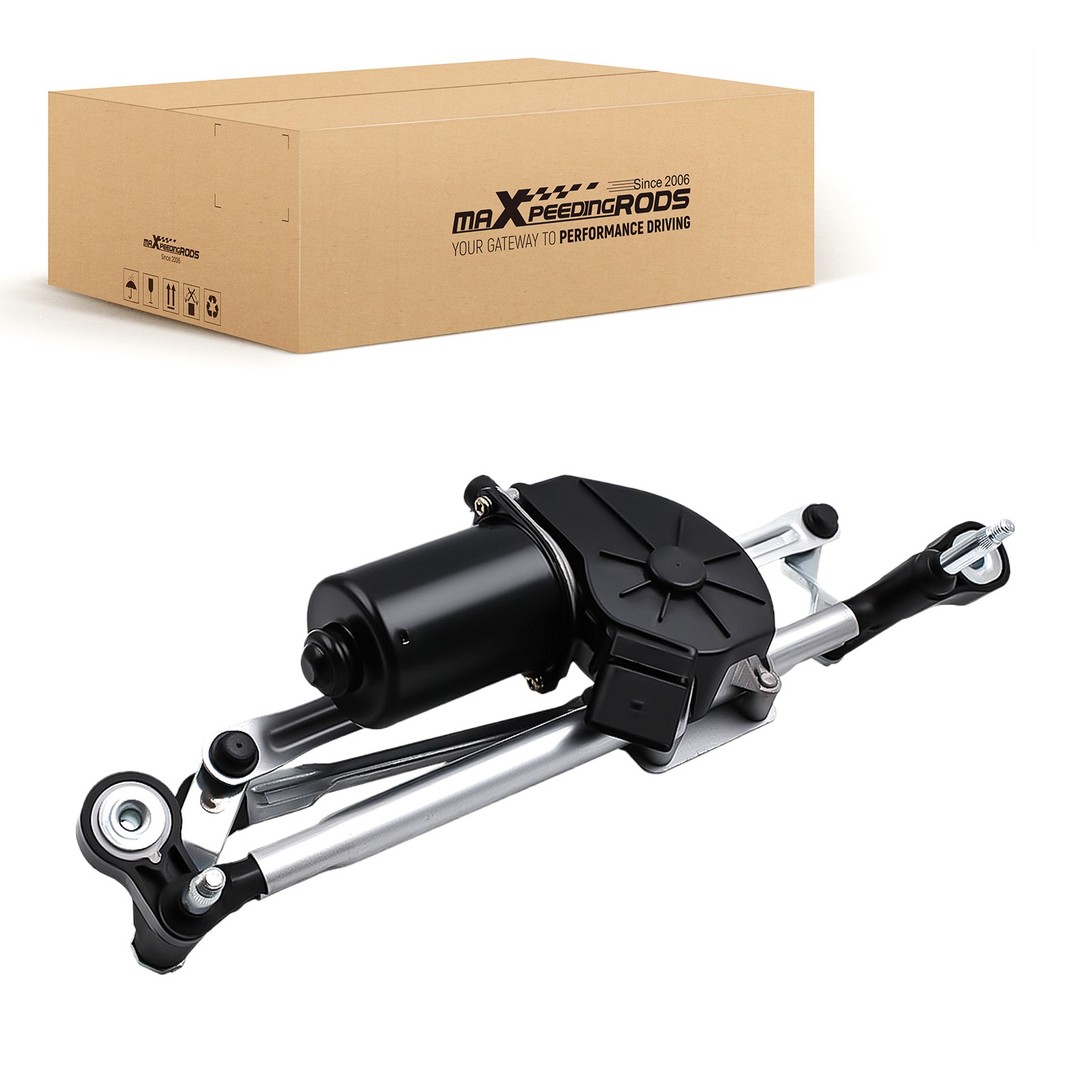 1PC FRONT  WINDSCREEN WIPER MOTOR & LINKAGE FOR VAUXHALL CORSA D/ E