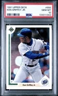 1991 KEN GRIFFEY JR PSA 10 UPPER DECK GEM MINT CLASSIC CARD #555 TOUGH! MARINERS