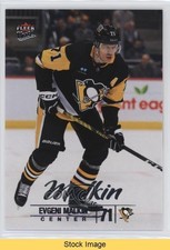 2024-25 Upper Deck Fleer Ultra Silver Foil Evgeni Malkin #163 READ 5x5