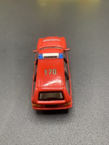 CARARAMA 1/72 MERCEDES BENZ E CLASS TOURING Fire OO MODEL RAIL SCALE POLICE CAR - Picture 7 of 8