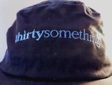 Thirtysomething 1987 Ken Olan, Timothy Busfield Embroidered Black hat B38