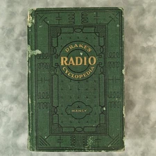 📚 Vintage 1928 Drake's Radio Cyclopedia - Second Edition