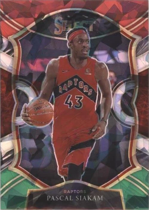 Red White Green Cracked Ice Prizm