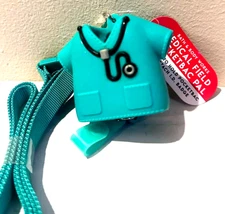 Bath & Body Works GREEN Nurse Scrubs Pocket*Bac* Holder Lanyard NWT