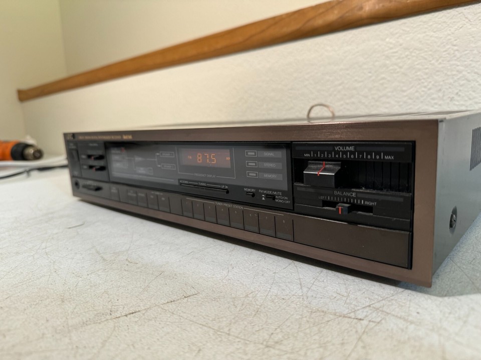 JVC RX111BK Receiver HiFi Stereo Vintage Home Audio 2 Channel Phono