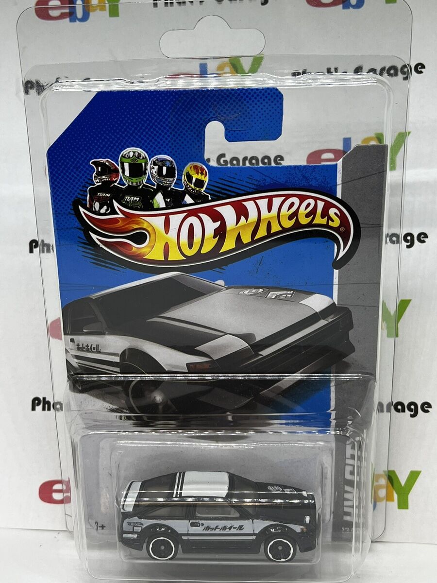 Hot Wheels 2013 Toyota AE-86 Corolla Black White JDM Rare Hot Wheels 2013 Toyota AE-86 Corolla Black White JDM Rare