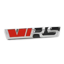Original Skoda Kodiaq RS Schriftzug vorn Tuning Kühlergrill Emblem Logo OEM