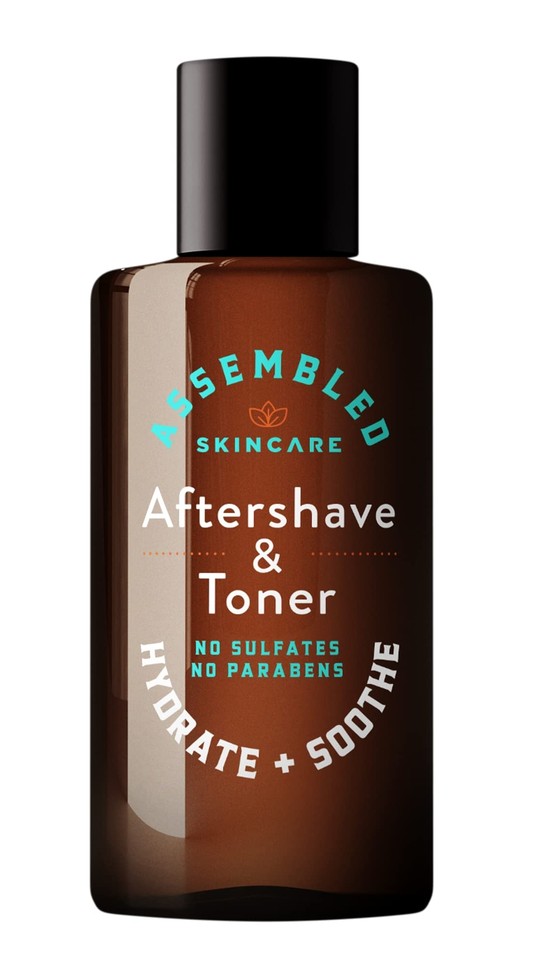 Men's Aftershave & Toner, 4oz (Pack of 1); FragranceFree, ParabenFree