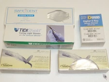 Dental Sleeve LOT*  Pinnacle Curing Light-TIDI Shield-Safe Dent-Defend X-ray