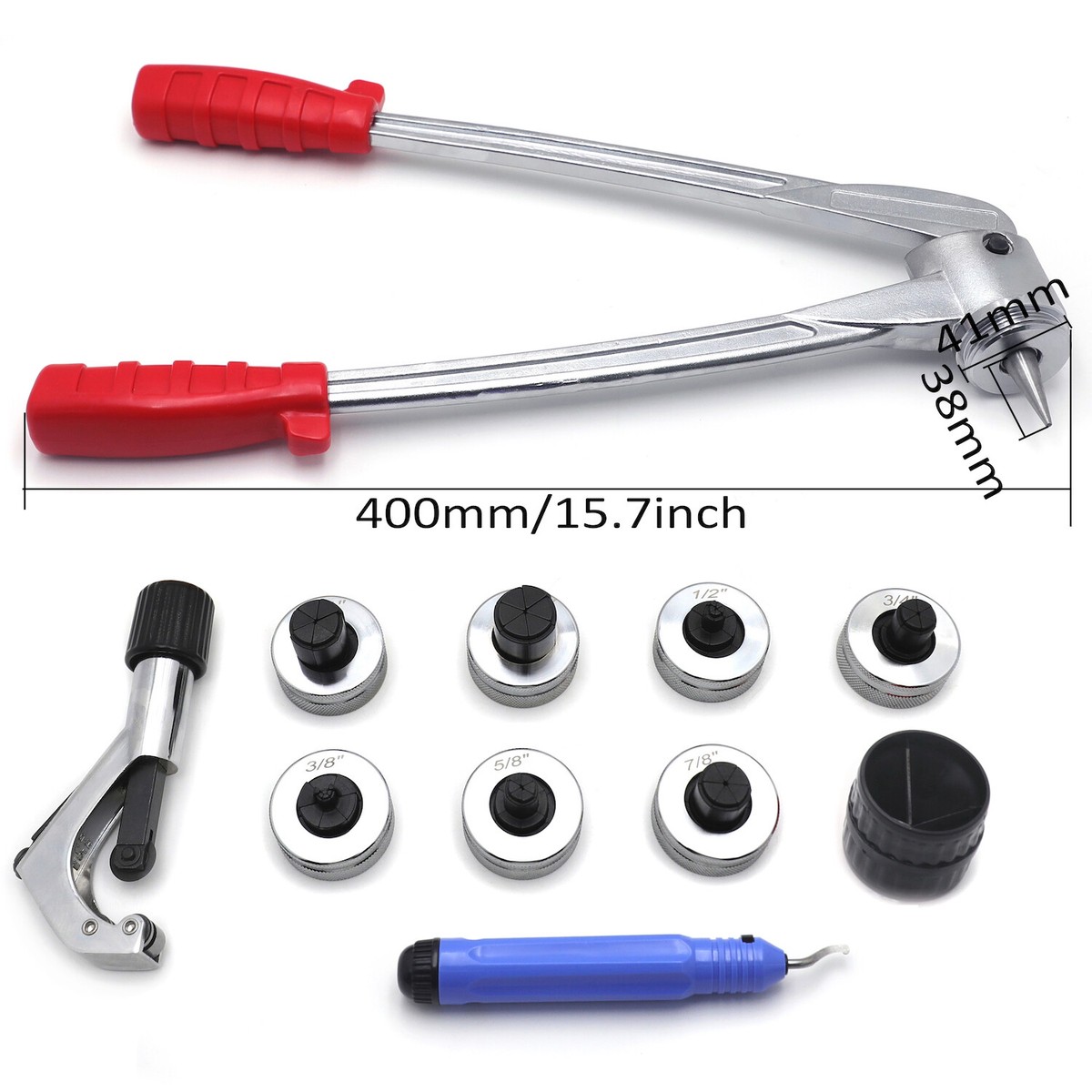 Tube Expander Kit Yellow Jacket 60407 Tubing Expander / Swager Kit