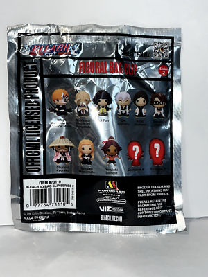 Bleach Series 2 Blind Bag 3D Foam Figural (Choose Character) | eBay