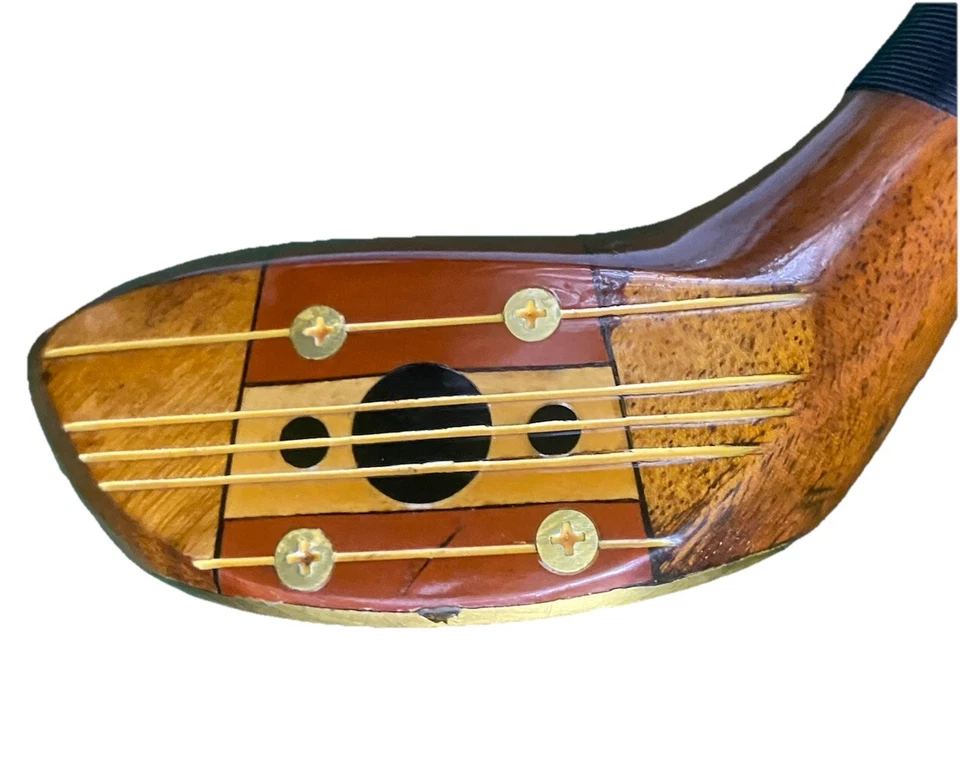 MacGregor Tourney Velocitized PT3W Persimmon '58 3 Wood S400 Steel RH Refurb +HC - Image 3 of 4