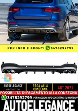 ✨2071 Diffusor Passend Für Mercedes Benz GLC X253 Lift 20+ SUV Grau Profil✨