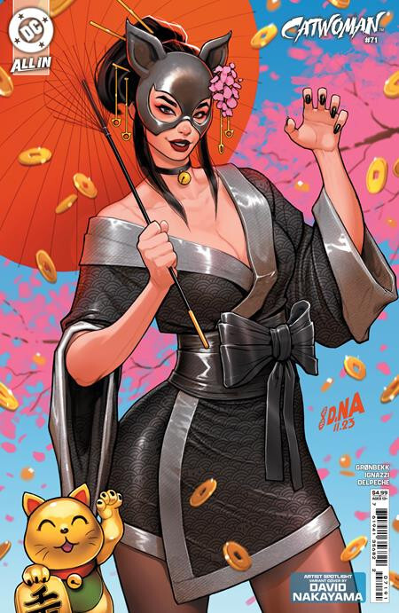 CATWOMAN #71 (DAVID NAKAYAMA VARIANT)(2024) COMIC BOOK ~ DC COMICS