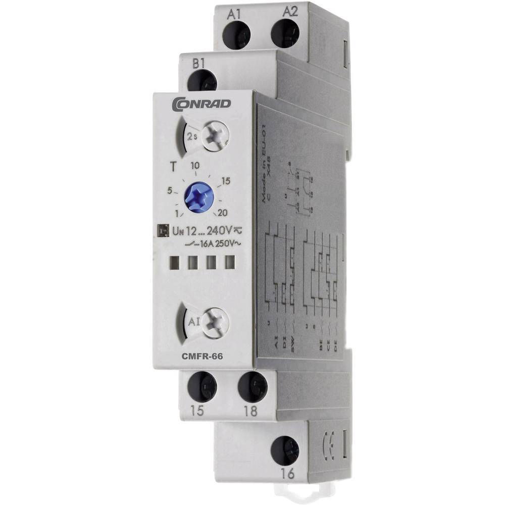 Многофункциональная установка Conrad Components CMFR-66 Zeitrelais 1 St. Zeitbereich: 24 часа