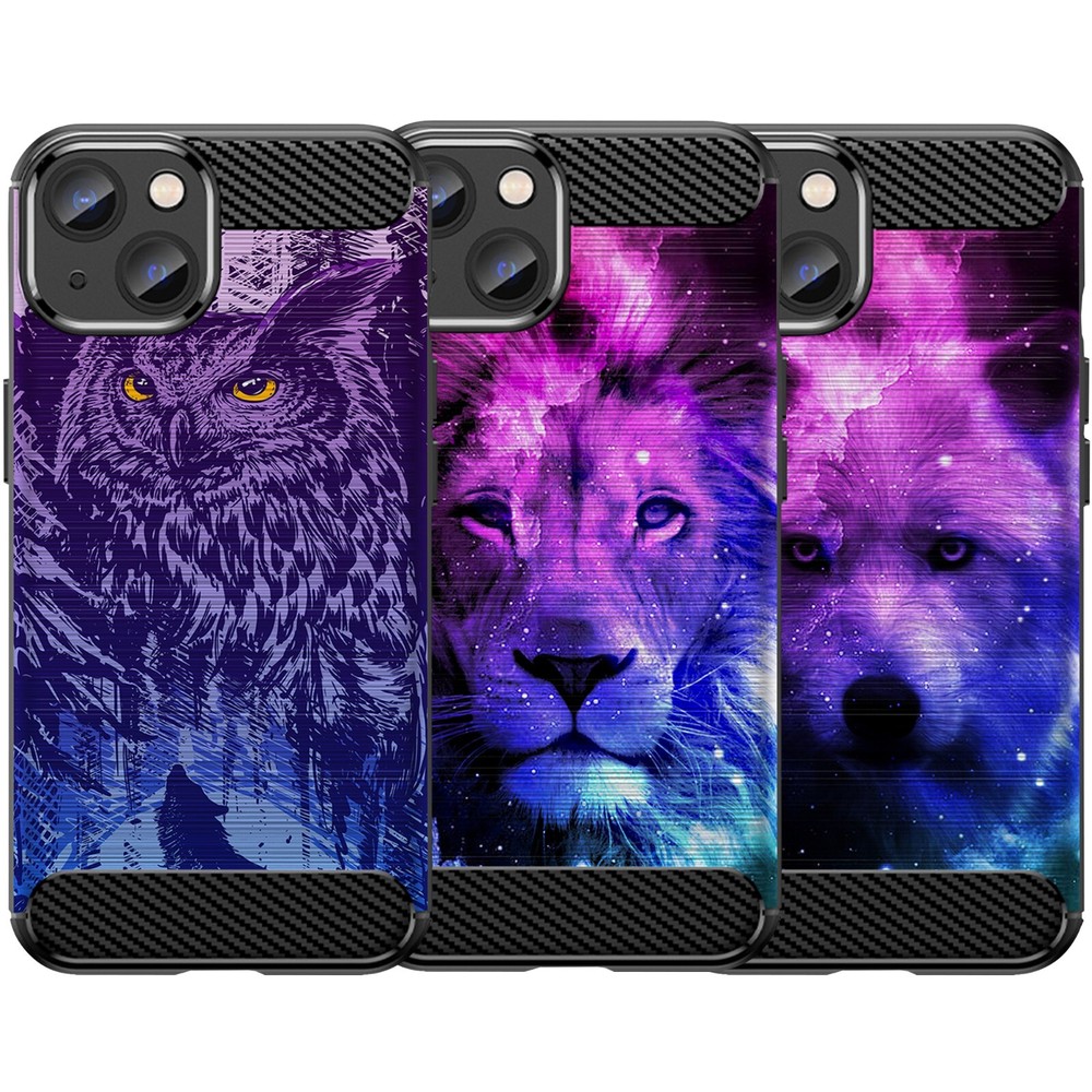 For [iPhone SE/12/13/14/15/16 Pro Max] Spirit Animal Flexible TPU Case