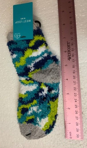 West Loop Fuzzy Socks Kids Youth Toddler Size Small 4-8.5 Choose Pair - Picture 27 of 44