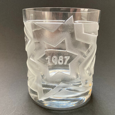 Riedel Kristall, Becherglas, Jahrgangsglas, Weihnachten 1987, Austria