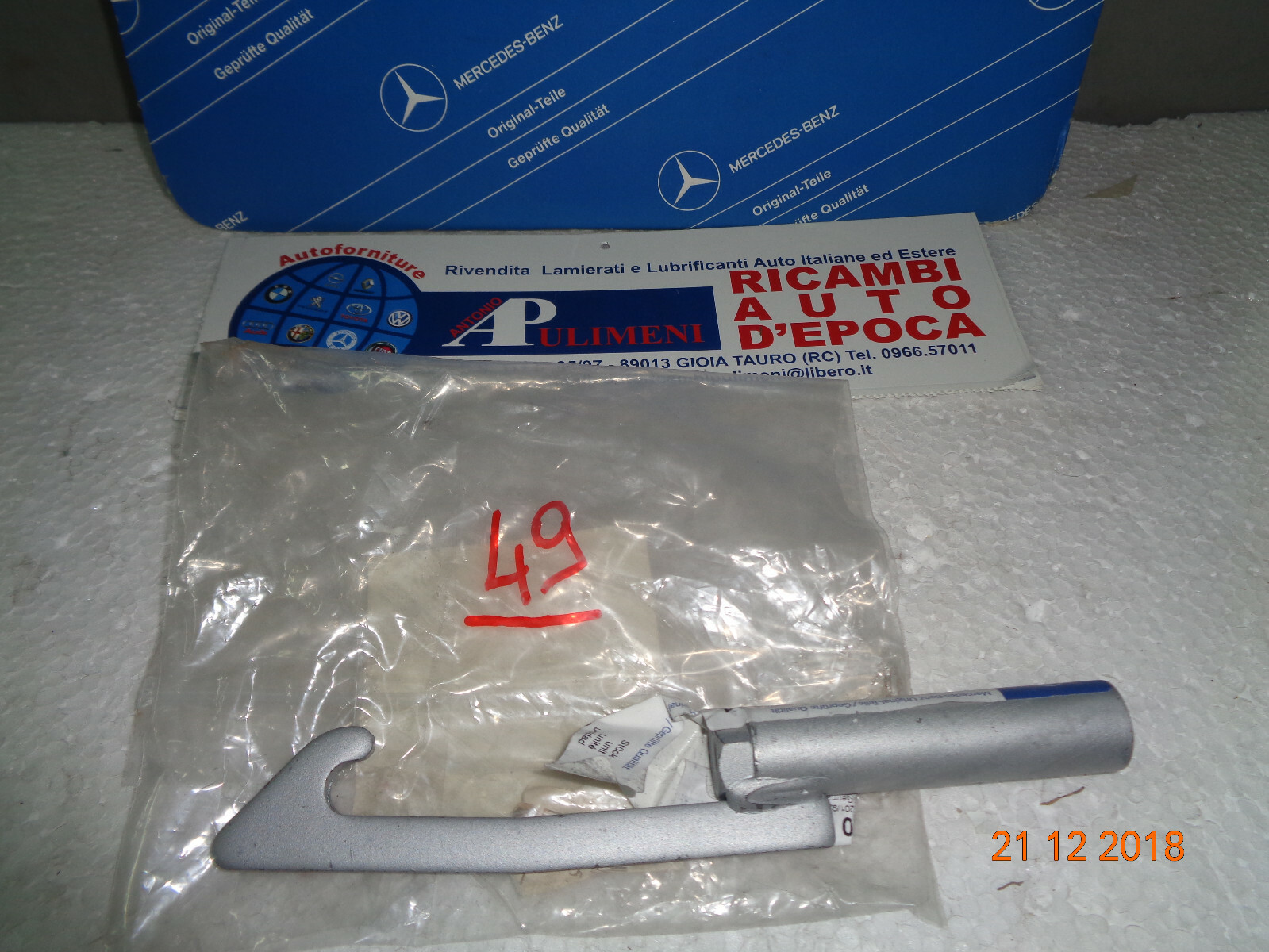 Gancio Portaruota Di Scorta Per Citroën Xsara 1999-2004 | Con Bullone Da 180 Mm - Foto 6