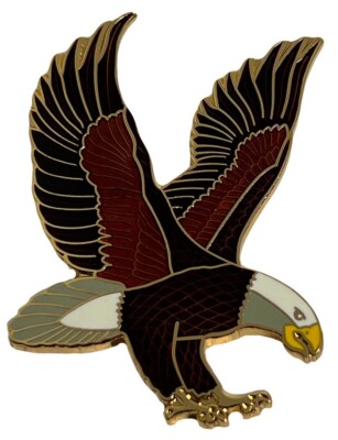Pack of 50 Eagle Motorcycle Hat Cap Lapel Pin MEX-429