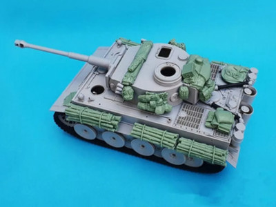 1/35 Resin Stowage for Tiger I tank Unpainted unassembled 36174