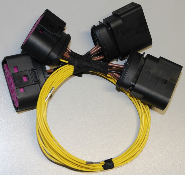 Audi A4 8E B7 Adapter for original Xenon headlights cable harness cables set eBay