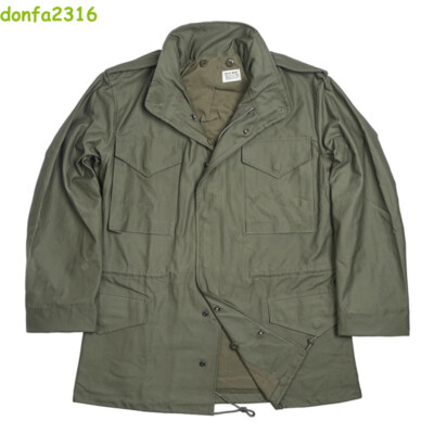 American M65 Military Men Jacket Vietnam Field Coat US Army Windbreaker Replica