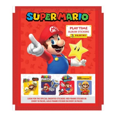 2023 Super Mario Playtime Trading Sticker Collection by Panini - CHOOSE STICKER