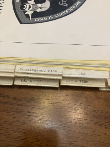 STS-78 Biologische Proben Cold Stowage Nominal Plan 1996 NASA Space Shuttle - Bild 5 von 7