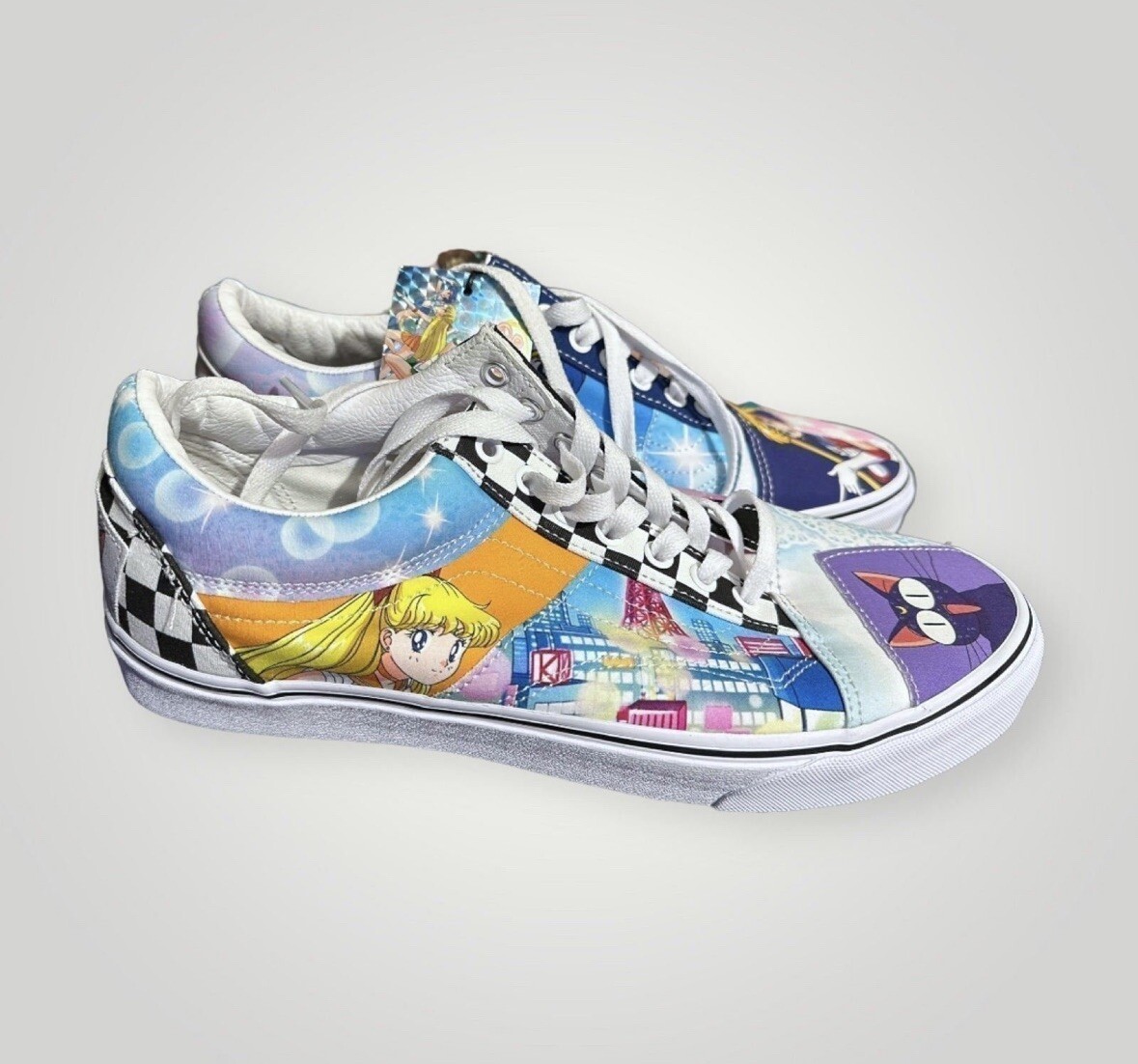 VANS × セーラームーン Old Skool 27cm USED VANS x Pretty Guardian Sailor Moon Shoes Mens Size 11.5 OLD
