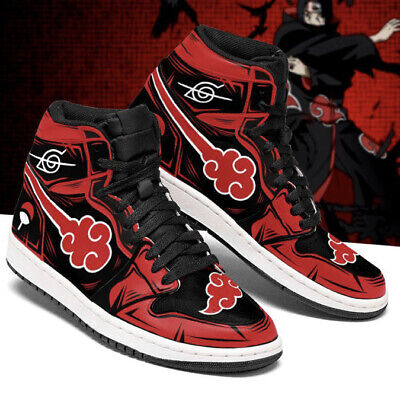 Akatsuki Itachi Size Custom Shoes And Various Sizes Upon Request | eBay