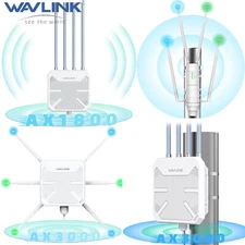 WiFi6 Outdoor WiFi Extender/Mesh Router/AP/Repeater Dual Band Signal Booster