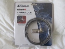 Targus Defcon CL Notebook Combination Cable Lock PA410U