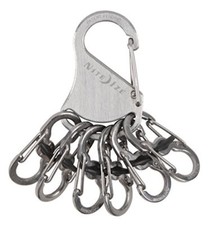 Nite Ize KeyRack Locker Stainless Steel Carabiner MicroLocks To Securely HoldKey