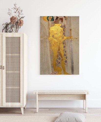 CANVAS WALL ART PRINT ARTWORK PICTURE FRAMED POSTER Gustav Klimt Beethoven Friez - Picture 4 of 22