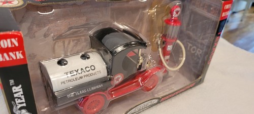 Gearbox Texaco 1912 Ford Model T Oil Tanker 1:25 th Scale Coin Bank-NIB - Picture 3 of 7