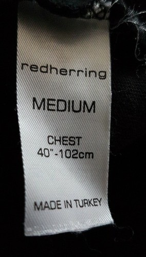 Red Herring Men's Medium Black Crew Neck T-Shirt - Picture 4 of 5